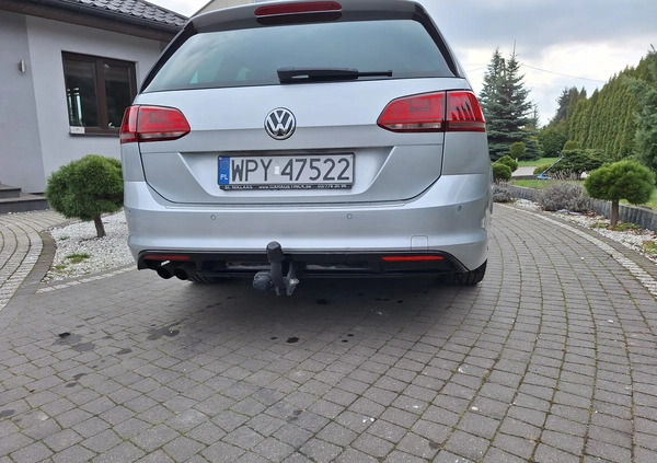 Volkswagen Golf cena 49900 przebieg: 116200, rok produkcji 2015 z Przysucha małe 121